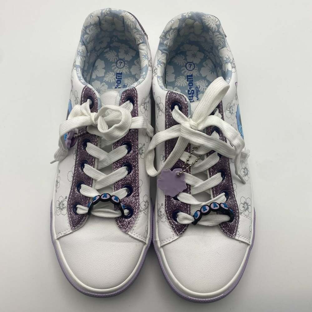 Disney Lilo & Stitch Women's Low-Top Casual Court Sneakers - .com
